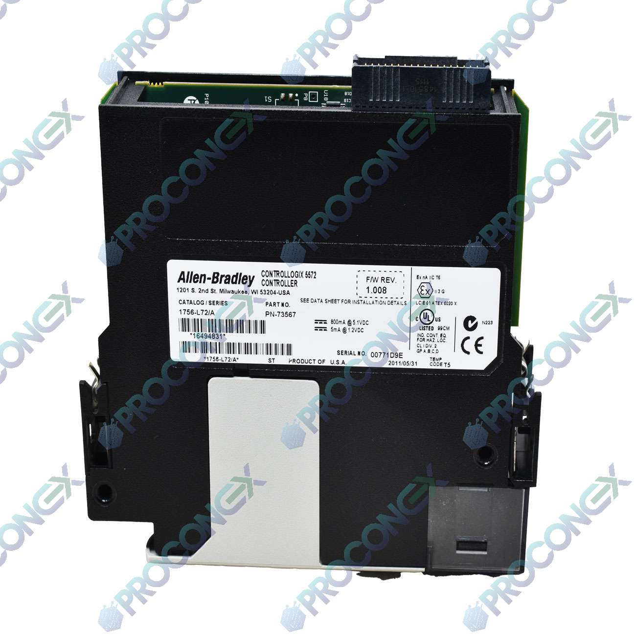 1756-L72 A – Allen-Bradley - Proconex